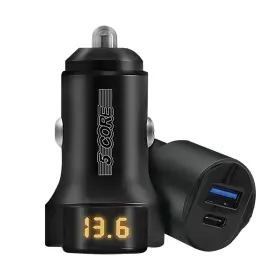 Cdkc11 5 Core Car Charger Usb Type-c Quick Charge Adapter W Smart Chip Fast Charging Cdkc11 5 Core Car Charger Usb Type-c Quick Charge Adapter W Smart Chip Fast Charging