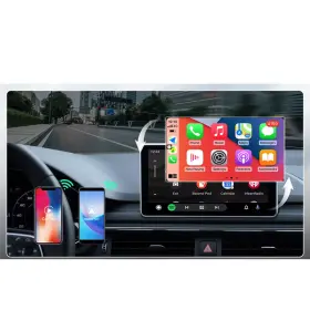 Aapex Mpn-1 2 In 1 Car Android Auto Dongle Plug&play Wireless Carplay Adapter Wifi Bluetooth