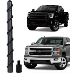 Dog-0014-antenna Acdogeer Short Antenna Compatible With Chevy Silverado 1500 And 7 Inch Black Dog-0014-antenna Acdogeer Short Antenna Compatible With Chevy Silverado 1500 And 7 Inch Black