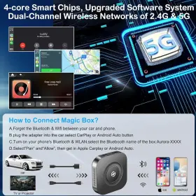 R603 Acywobi 3 In 1 Wireless Carplay Adapter Android Auto With Netflix/y #2 R603 Acywobi 3 In 1 Wireless Carplay Adapter Android Auto With Netflix/y #2