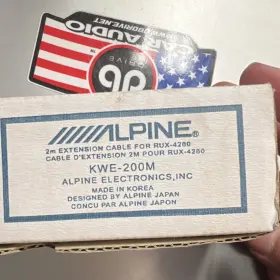 Rux-4280 Alpine Kwe-200m Extension Cable 2m For Model Mpn Rux-4280 Alpine Kwe-200m Extension Cable 2m For Model Mpn