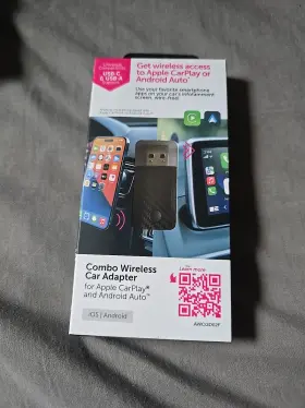 Aluratek 812658015707 Combo Wireless Car Adapter