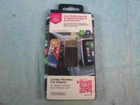 Awcgd02f Aluratek - Apple Carplay And Android Auto Combo Wireless Car Adapter Black