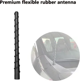 Amfrne 445014770762 For Ram Truck Short Antenna 2011-2024 Fit 1500 2500 3500 4500 5500 7 Inch #3