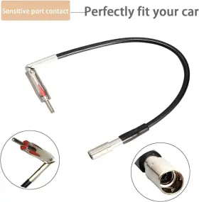 Tx-g002 Anina Car Antenna Adapter Automotive Wire Radio Stereo Upgrade Suit For Black #3