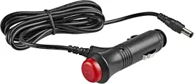 Ub-cig-a01 Anina 5.5x2.1mm Car Cigarette Lighter Adapter Plug Cord With Switch Button 6.5f