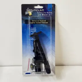 Sr85 Arkon Dual Usb Sirius Xm Satellite Radio Car Truck Lighter Socket Mount With Tilt Adjust