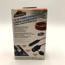 Armor All 805106800673 12v Dc Power 10 Ft Extension Cord Automotive Car Cigarette Adapter New #3