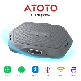 Ad1e-gyb Atoto Ad1-gy Magic Carplay Box Bluetooth Hdmi Wireless Adapter