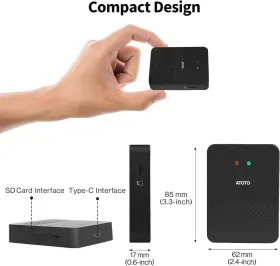 Ad3waaebb Atoto Ad3aa-bk Wireless Android Auto Adapter Convert Wired To For Fact #2