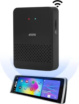 Ad3waaebb Atoto Ad3aa-bk Wireless Android Auto Adapter Convert Wired To For Fact