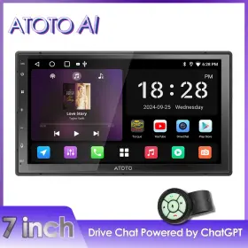 Ai5lg2bt7t-s03el246 Atoto Ai A5 Elite Wifi 7 Inch Apple Android In-dash Carplay Stereo 2-din With Rwc 2g 32g