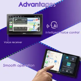 Aiq10sw01ai Atoto Ai 9 Inch Portable Wireless Carplay Stereo Head Unit With Drive Chat Chatgpt Gps Mp3 #3
