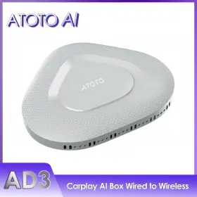 Aita2ad3agy01sai Atoto Ai 3 In 1 Ad3 Basic Wired To Wireless Carplay Box Android Auto Gps Bt Adapter