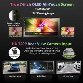 Atosg2a7pa01tst Atoto 7 Inch 2-din Touch Screen Apple Carplay Stereo 2g 32g Android 10 Radio Gps Bluetooth #3