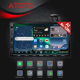 Att7g6k36h01ai Atoto X10 7 Inch Double 2 Din Car Stereo Apple Carplay Radio Android With Front Cam