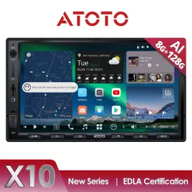 Lapatof7g2a7we01ai Atoto X10 7 Inch Ai Chatgpt - 8 128g Wireless Car Stereo Apple And Android Double-din