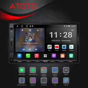 Lpsg241a7wf01st18 Atoto Head Unit Apple Carplay Android Audio Stereo Siriusxm 7 Inch 2 Din Wireless Radio