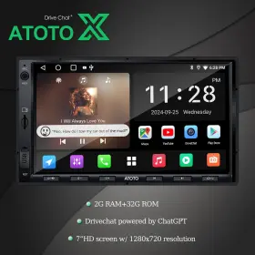 Atxa7455d755la01 Atoto X A5l Wifi 2g 32g Radio 7 Inch Apple Android In-dash Carplay Stereo 2-din With Rwc Atxa7455d755la01 Atoto X A5l Wifi 2g 32g Radio 7 Inch Apple Android In-dash Carplay Stereo 2-din With Rwc