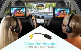 Atxacahv48ai1920 Atoto X For S8 Gen 2 And A6pf Not 1 F7 Sa102 A6y Video Out Adaptor Usb To Rca #3