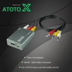Atxachav50ai792 Atoto X For Stereo Not A6y A6kl Sa102 Video Out Adaptor Hdmi - Ahd Converter