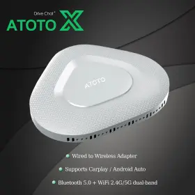 Atxta2ad3agy01sai Atoto X Ad3 Basic 3 In 1 Wired To Wireless Android Auto Carplay Ai Box Gps Bt Adapter