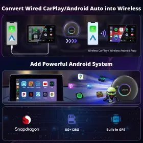 Atxta2b6bbk01sai Atoto X 3 In 1 Cb6 Ultra 8 128gb Wireless Carplay Real Ai Box Android Gps Usb Bt Adapter #2 Atxta2b6bbk01sai Atoto X 3 In 1 Cb6 Ultra 8 128gb Wireless Carplay Real Ai Box Android Gps Usb Bt Adapter #2