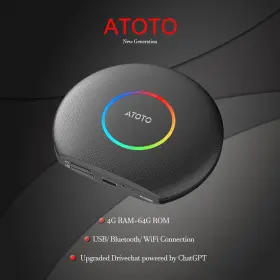 Atxta6g4f6sai Atoto X 3 In 1 Cb6 Ultra 4g 64g Wireless Carplay Real Ai Box Android Gps Usb Bt Adapter