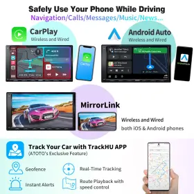 Xa6c17g2a7pf42 Atoto X For Gmc 7 Inch Wireless Carplay Stereo Head Unit Double-din Android With Drivechat #3
