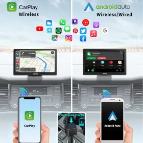 Xp80701cstaai Atoto X 7in Carplay Stereo Radio Apple Android With Front Rear Camera Touchscreen #2