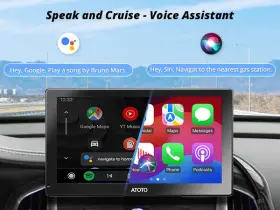 Xq10sw01ai Atoto X 9 Inch Portable Wireless Carplay Stereo Head Unit Radio Gps Mp3 Universial #2 Xq10sw01ai Atoto X 9 Inch Portable Wireless Carplay Stereo Head Unit Radio Gps Mp3 Universial #2