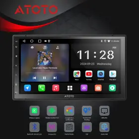 Yt5j5lg2a7tel246 Atoto Double-din Carplay Stereo Drivechat Wifi 2g 32g Android In-dash Siriusxm