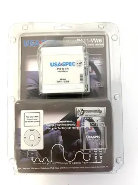 Pa11-vw6 Audi Usa-spec Apple Ipod To Vw Car Stereo Wired New #2 Pa11-vw6 Audi Usa-spec Apple Ipod To Vw Car Stereo Wired New #2