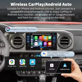 Entune2.0 Autoabc 445016611698 Wireless Carplay/android Auto Adapter For Toyota With And Touch2 2014-20 #3