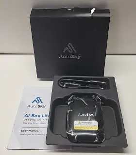 Autosky 850045500412 Ai Box Lite Air Wireless Adapter For Factory Carplay Stream Media Autosky 850045500412 Ai Box Lite Air Wireless Adapter For Factory Carplay Stream Media