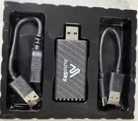 B0b4cbkntt Autosky Carplay And Android Auto Adapter-convert Any Wired Cp To Wireless Pro Ed