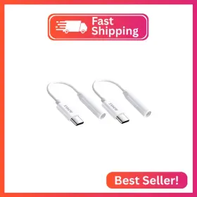 Avmax Ctaa2 Usb C To 3.5mm Audio Headphone Adapter Hifi 2 Pack Type Aux Female Ca