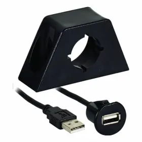 Axusbe-6 Axxess New Male Usb To Female Jack With Mount 1-year Warranty