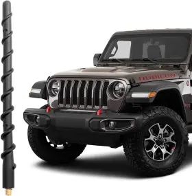 Ba-boling 727261017935 Short Antenna For Jeep Wrangler Gladiator Jk Jl Rubicon Sahara Sport Unlimited 4