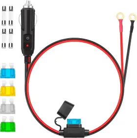 Bbhejj Dyq 3.3ft 12awg Heavy Duty Cigarette Lighter Plug