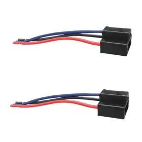 Bdzmc Bdzmc-bc-244 2pcs H4 Wiring Harness Headlight Connector 3 Wire Way Male Power Female Head