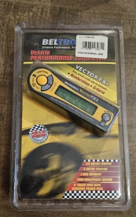Beltronics 065789230611 Vector Fx1 Performance Timer Accelerometer Sealed New