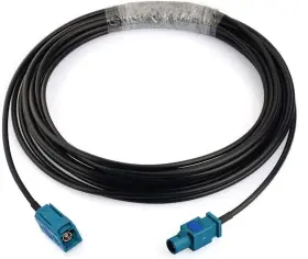 8523713713 Bingfu Fakra Z Female To Male Vehicle Antenna Extension 16.5ft / 5m Blue