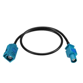 Bfn00673 Bingfu Fakra Z Female To Male Vehicle Antenna Extension 12inch / 30cm Blue