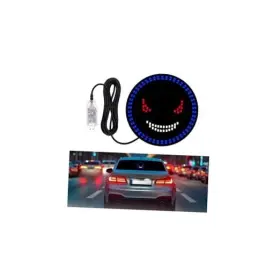 Z0172-blue Bischett Led Devil Eyes Light For Cars Windshield Usb Plug Blue Z0172-blue Bischett Led Devil Eyes Light For Cars Windshield Usb Plug Blue