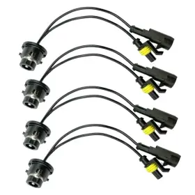 Bstenky Hml062 4 4pcs D2s D4s Hid Bulb Socket Ballast Adapters Connector Wiring Harness