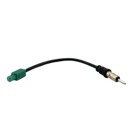 Hml191 Bstenky Stereo Fm Am Radio Antenna Adapter Connector Cable Fakra Z Male To Din Black
