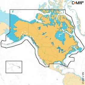 M-na-t-200-d-ms C-map Discover X Coastal North America Microsd