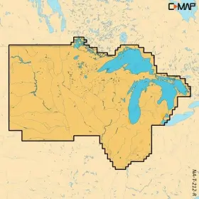 M-na-t-212-r-ms C-map Reveal X Inland Us Lakes North Central Microsd