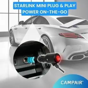 Camp12v10 Campair 12v Power Supply For Starlink Mini 3m/10ft - 16awg Heavy Duty On/off Switch #3
